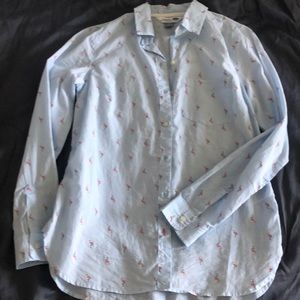 Flamingo print shirt old navy